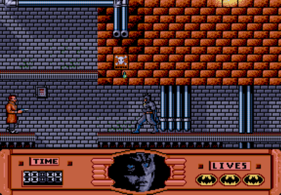 Førstebrettet på PC. Grafikken i VGA-modus er basert på Atari ST-grafikken. Ikke 256 farger, med andre ord.