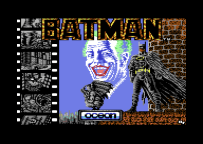 Tittelskjermen på Commodore 64.