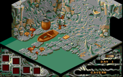 Jeg har alltid syntes hovedpersonen i Cadaver ser litt rar ut. Bilde: Mobygames.