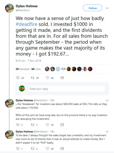 Dylan Holmes' Twitter-melding. Følg lenken i artikkelteksten for mer.