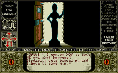 Elvira: Mistress of the Dark. Bilde: Mobygames.