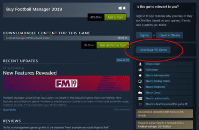 Siden folk alltid har problemer med å lokalisere Steam-demoer...