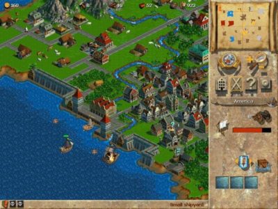 Anno 1602. Både dette og toppbildet er hentet fra Mobygames.