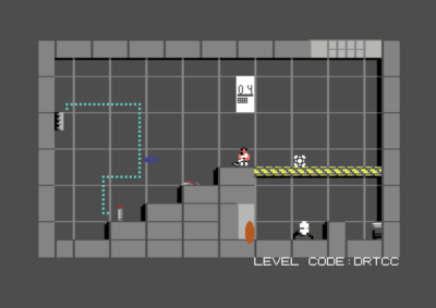Portal på Commodore 64.