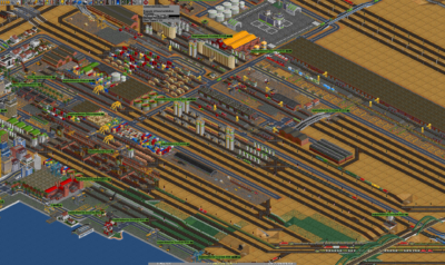 Galskap i OpenTTD.