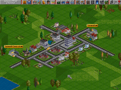 Originale Transport Tycoon. Bilde: Mobygames.