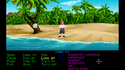 Guybrush blir litt bredere når det er skrudd av, men det ser ikke galt ut.