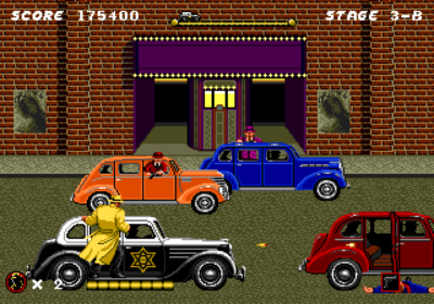Biljakt i Dick Tracy.