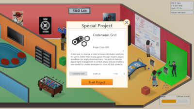 Game Dev Tycoon.