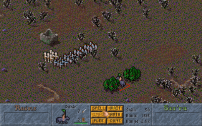 Men kriging løses på en helt annen måte her. Bilde: Mobygames.