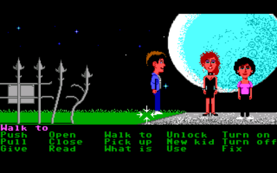 Det originale SCUMM-spillet, Maniac Mansion.