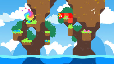 Mer Snakebird, bare ikke så djevelsk vanskelig.