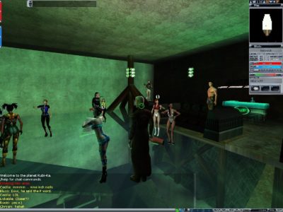 Full fest i Anarchy Online.