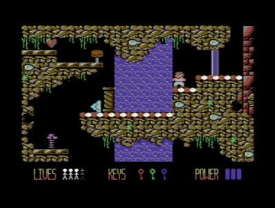 Jamesons forrige Commodore 64-utgivelse, Doc Cosmos.