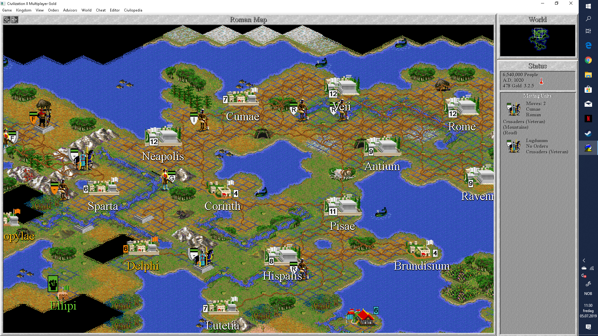 Civilization Ii Multiplayer Gold Edition Test Of Time Kopcentre