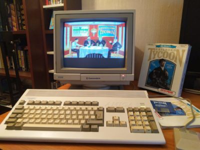 Railroad Tycoon på Amiga. Bilde: Tomas Kristiansen.