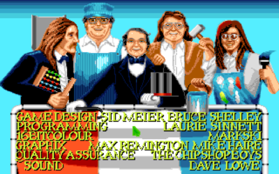 Amiga-versjonen fikk noen ekstra fjes.