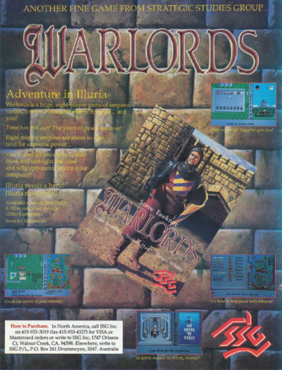 Reklame for Warlords.