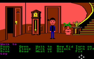 For sammenligningens skyld, originalversjonen av Maniac Mansion. Bilde: Mobygames.