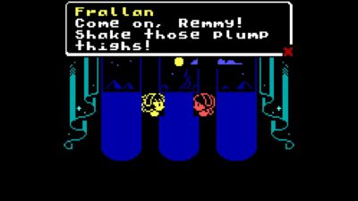 Jeg tipper 90% av de som har spilt gjennom Princess Remedy har hatt Frallon som fast partner.
