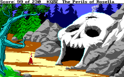 King's Quest IV byr på oppgradert grafikk og lyd.
