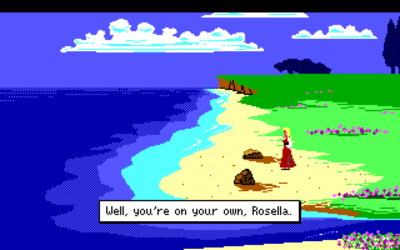 Det fjerde King's Quest-spillet er igang.